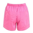 thumbnail image 6 of vigerkar Casual Shorts for Women Comfy Elastic Waist Drawstring Pocket Shorts Pants Pink, XXL, 6 of 9