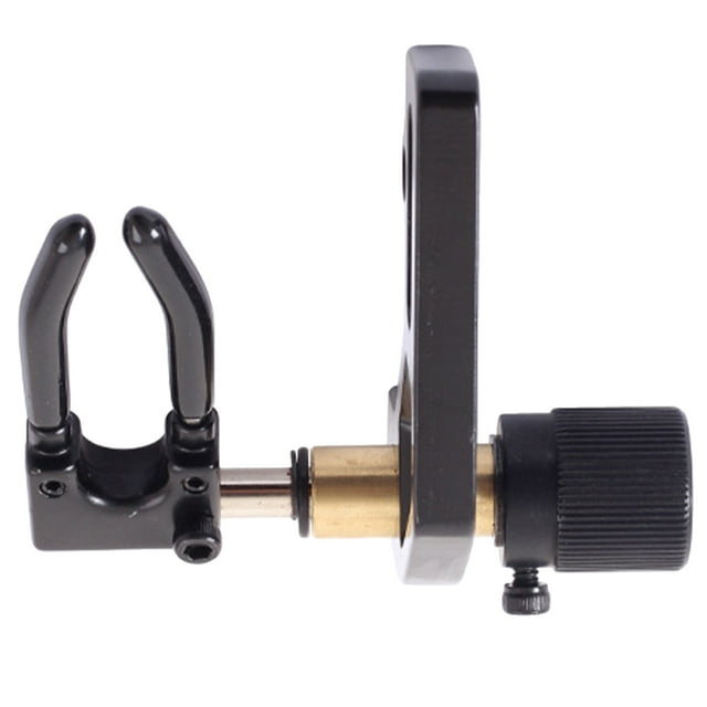 Reposaflechas para arco recurvo, arco compuesto, soporte de flechas para caza, tiro, arco y soporte de flechas, suministros para sujetar flechas (negro)