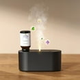 thumbnail image 1 of Waterless Diffuser for Essential Oil Nebulizer, Mini Scent Air Machine, Aromatherapy Atomizing Diffuser, 3 Mist Modes, Cycle Start for Bedroom, Home, Office 160 sq. ft Scent Black, 1 of 7