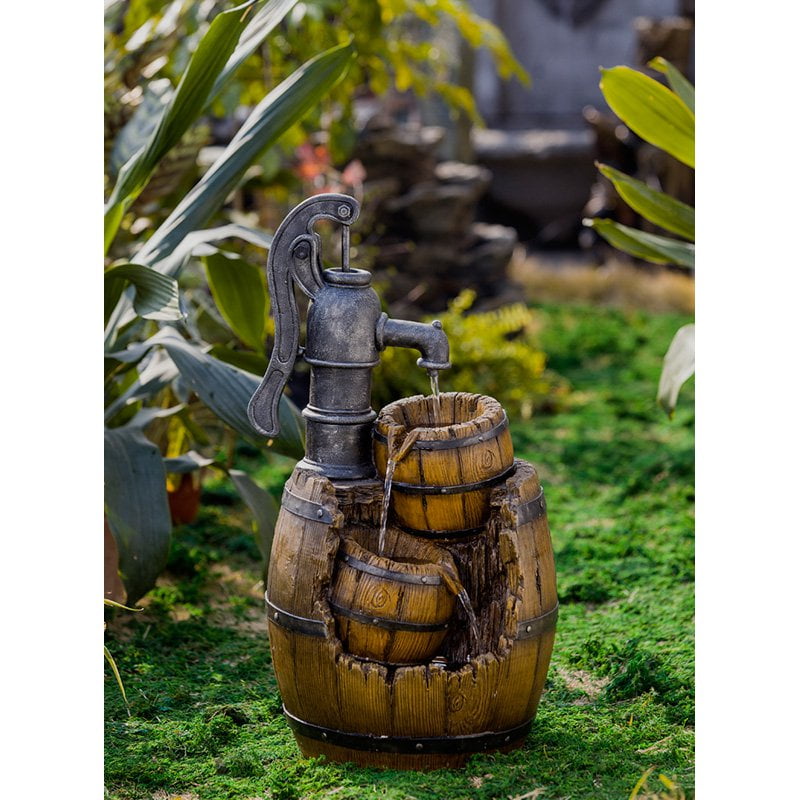 Jeco Water Pump and Pot Indoor / Outdoor Water Fountain