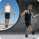 thumbnail image 4 of Cuerda para saltar ajustable, mangos de madera sin enredos, entrenamiento de cuerdas para saltar de velocidad de cuero para Fitness, 4 of 5