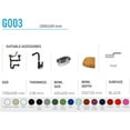 thumbnail image 2 of Drop-in Double Bowl Glass Kitchen Sink, 2 of 2