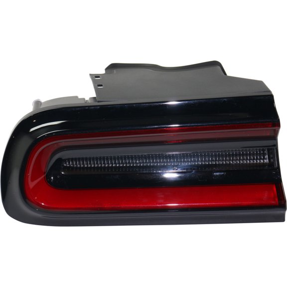 For Dodge Challenger 2015-2022 Tail Light Assembly Driver Side | Rear | Outer | LED | Clear And Red Lens | Replacement For CH2800207 | 191275486054, 68174069AC