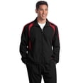 thumbnail image 2 of Sport-Tek Tall Colorblock Raglan Jacket, 2 of 2