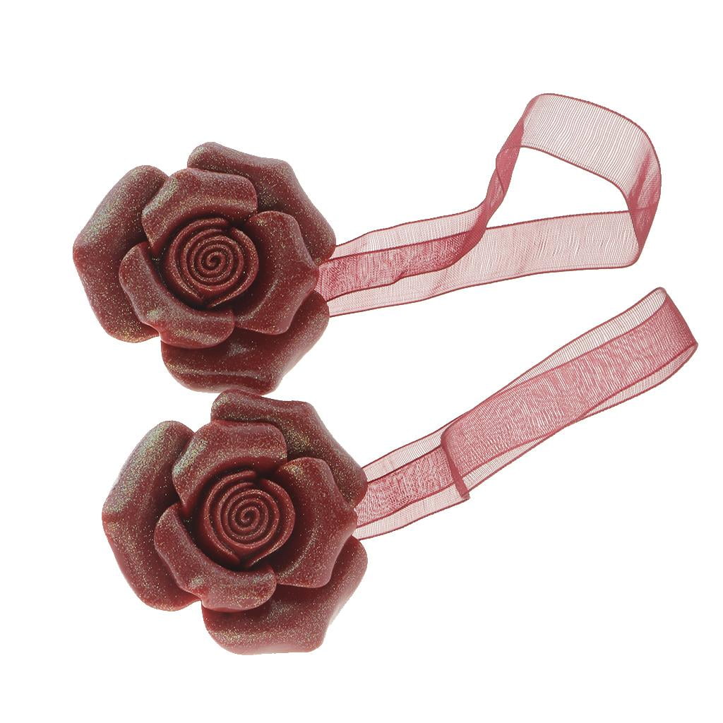 LIJUCAI 2 Piezas De Corbata Magnética Para Cortinas