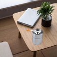 thumbnail image 2 of Stainless Steel Car Ashtray Smokeless Auto Cigarette Ashtray Ash Holder Creative Windproof Business, 2 of 4