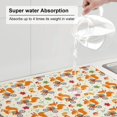 thumbnail image 6 of Kdxio Forest Squirrel for Dish Drying Mat,24*18 inch Absorbent Dish Drainer Kitchen Counter,Large Size Dish Drying Pad for Countertops,Draining Racks, 6 of 9