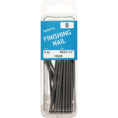 

8d 2-1/2 Steel Smooth Finishing Brad Head Nails FINL-019 (235 pcs.)