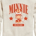 thumbnail image 3 of Disney - Minnie Mouse Collegiate - Toddler & Youth Crewneck Fleece Sweatshirt, 3 of 5