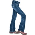 thumbnail image 4 of Cowgirl Tuff Western Jeans Girls Edgy Bootcut 10 Reg Med Wash GJEDGY, 4 of 6