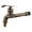 Bronze, variant on Almencla Carved Wall Mount Zinc Alloy Water Faucet for Outdoor Garden, Bathroom, Bathtub, Red