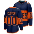 thumbnail image 2 of Camiseta de hockey sobre hielo personalizada de Nueva York para hombre n.º 86 n.º 13 Mathew Barzal n.º 27 Anders Lee n.º 14 Bo Horvat n.º 30 Ilya Sorokin n.º 8 Noah Dobson, 2 of 4