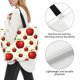 thumbnail image 3 of Balery Fruit Apples Bolsa Tote Estilo Estético con Cremalleras, Bolsa de Hombro, Bolsa de Compras Grande y Plegable, 3 of 8