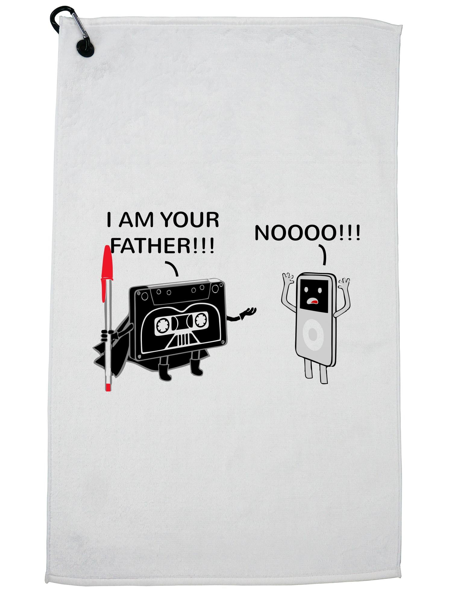 I M Your Father Modern Mp3 Player Versus Cassette Tape Golf Towel With Carabiner Clip Walmart Com Walmart Com I M Your Father Modern Mp3 Player Versus Cassette Tape Golf Towel With Carabiner Clip Walmart Com Walmart Com