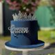 thumbnail image 3 of Cake Topper de Acrílico QPARTYFIRE Decoración Cumpleaños Reina, 3 of 5