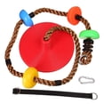 thumbnail image 1 of colgante de correas para columpio de , juego de columpio de escalada, hamaca para niños, columpio de disco para niños y niñas, columpio para, 1 of 9