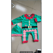 Puloru 2Pcs Baby Boys Girls Christmas Clothes Outfits  Long Sleeve Romper Hat Jumpsuit Overalls Set Xmas Gift