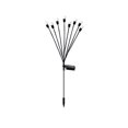 thumbnail image 1 of Billuyoard 2 piezas de luz solar para decoración de fiestas, lámpara de jardín, paisaje, camino, herramienta de iluminación decorativa, patio exterior Iluminación y accesorios 8 cabezas coloridas Billuyoard HA073385-04, 1 of 6