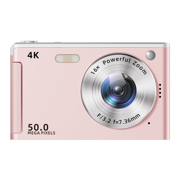 Pisexur Electrónica para Hombres CCD 1080P HD Cámara Digital Macro Pantalla de 2.8'' Enfoque Automático 16X Grabación Selfie Filtro de Belleza Cámara para Estudiantes Regalo de Navidad Electrónica pa