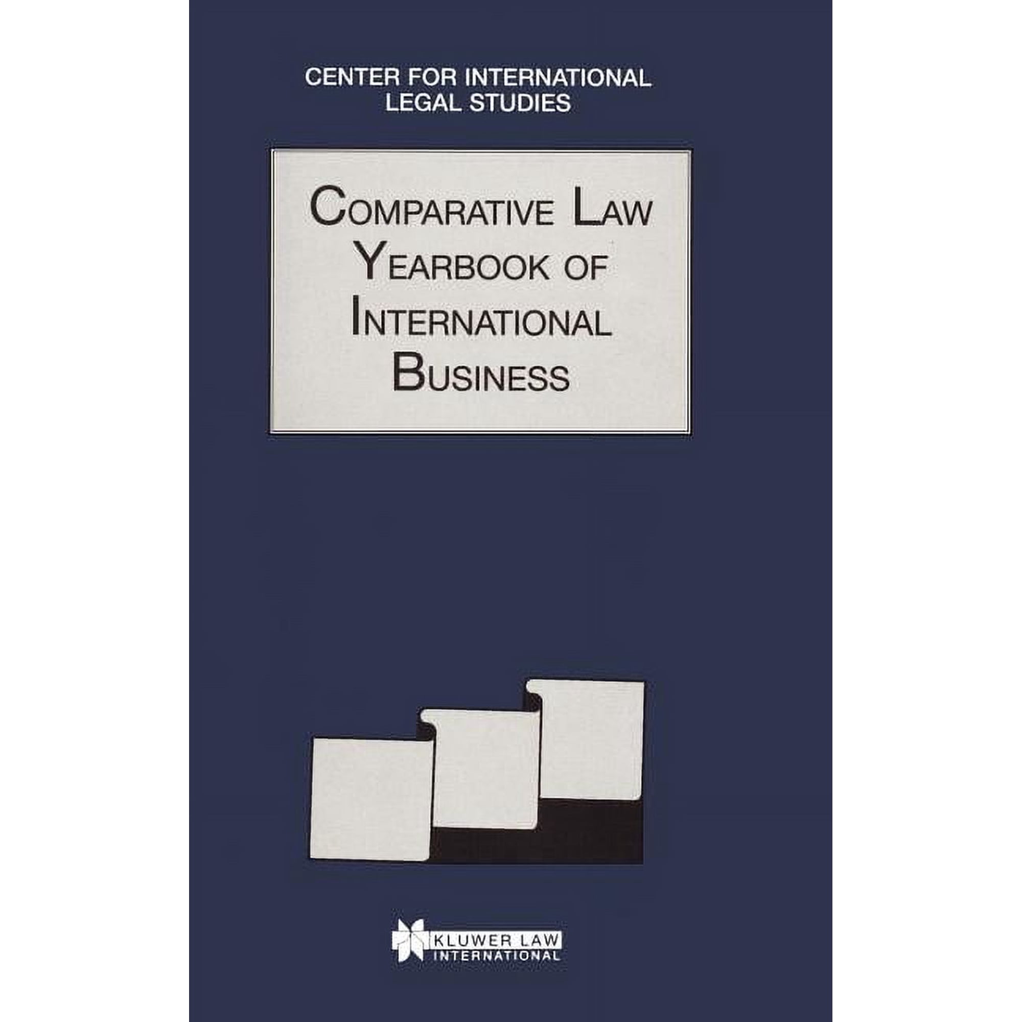 Comparative Law Yearbook Series Set Comparative Law Yearbook Of International Business 1996, (Hardcover)