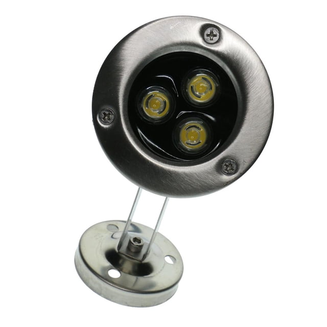 Luz subacuática Sharpla IP68 3/6/7LED para estanque de jardín 3W amarillo