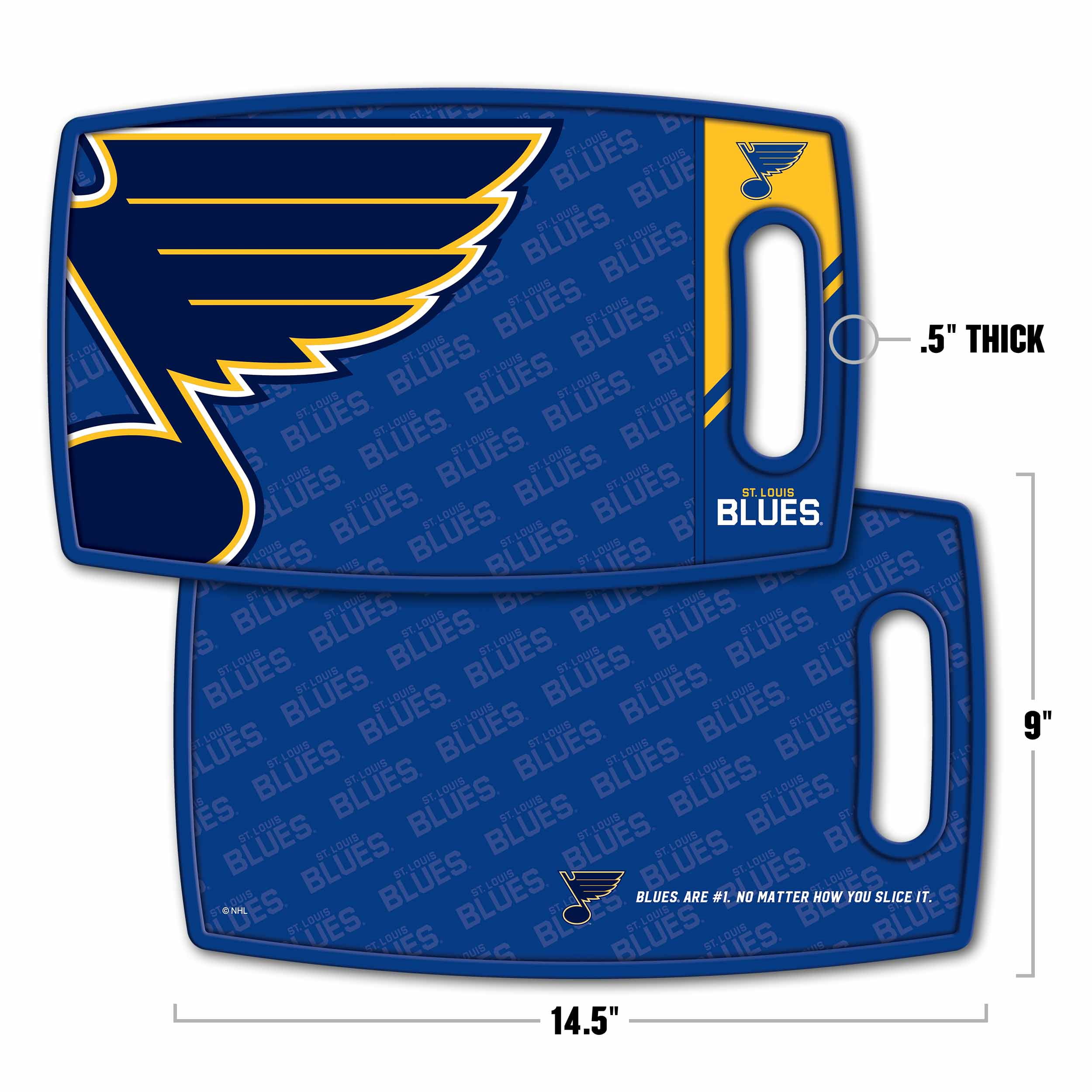 YouTheFan NHL St. Louis Blues Logo Series Cutting Board