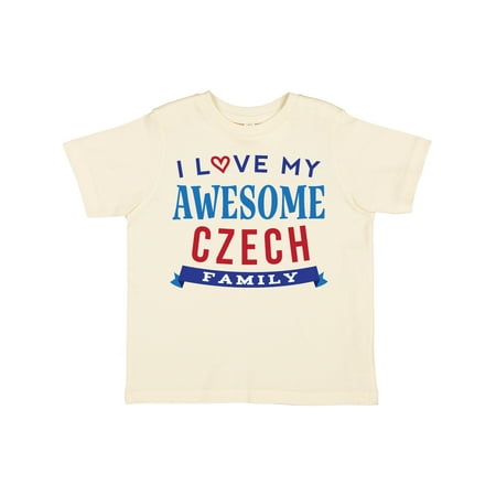 

Inktastic Czech Family Reunion Apparel Gift Toddler Boy or Toddler Girl T-Shirt