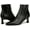 Black, variant on Women's Deesha Ankle Boot Dark Gold Leather 7.5M