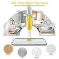 thumbnail image 5 of BIMZUC Spray Mop for Floor Cleaning Wet, with 14 oz Refillable Bottle and 3 Washable Microfiber Pads, 5 of 5
