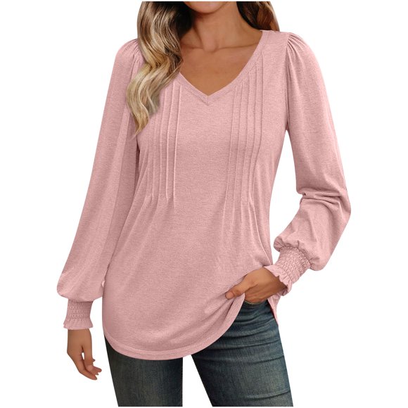 Long Sleeve Long Sleeve Cotton Shirts for Women Long Sleeve T-Shirts for Women Long Sleeve Basics Womens Long Sleeve Tops Casual Womens Long Sleeve