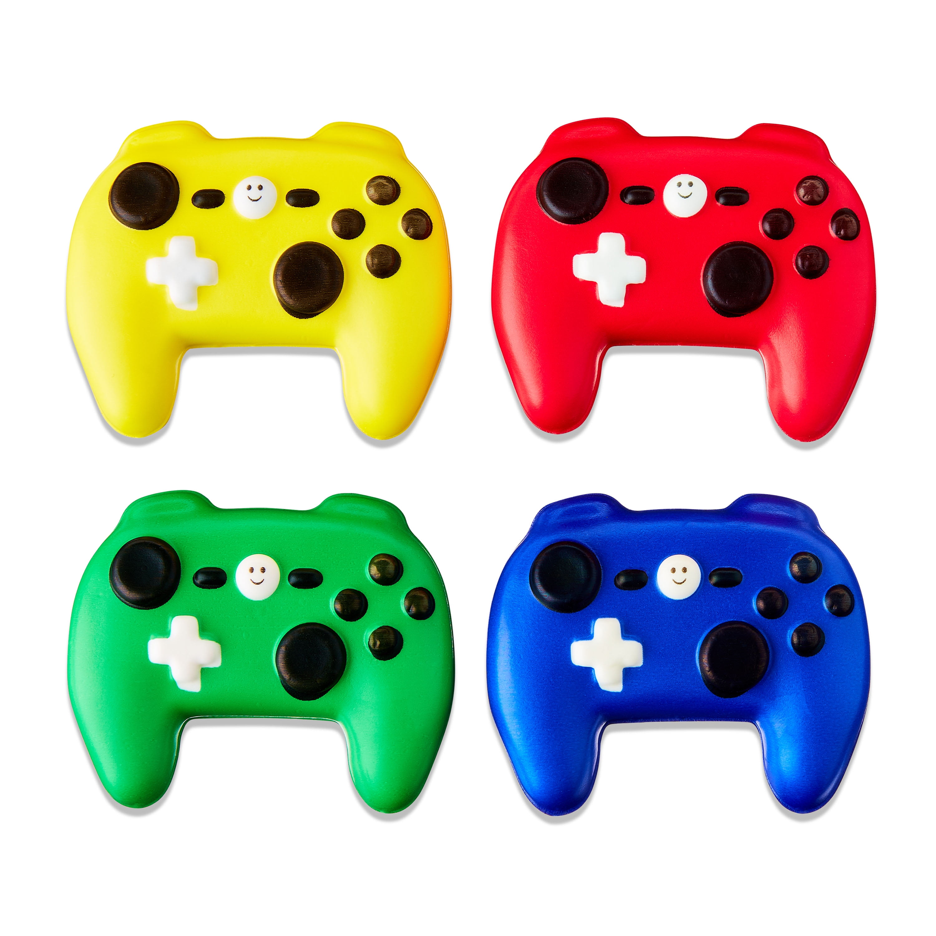 4 Count, Multicolor Squeeze Game Controllers, Party Favors, by Way To Celebrate