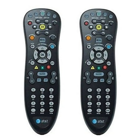 2 AT&T U-Verse S10-S2 Universal Remote Controls