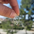 thumbnail image 5 of Jewels Obsession Sterling Silver Love Birds Heart Pendant, 5 of 5
