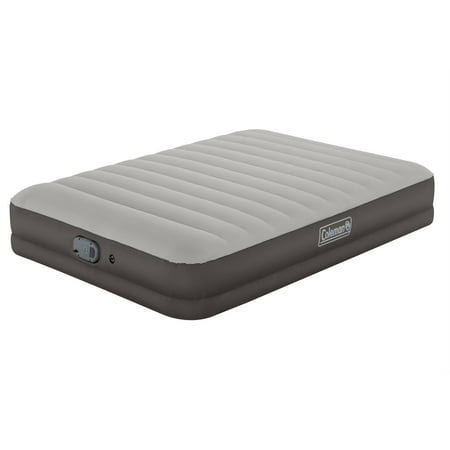 Coleman AlwayzAire Tough Guard Air Mattress Queen 14  with Rechargeable Dual Pump