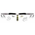 thumbnail image 1 of Skyjacker Suspensions Steering Stabilizer 9254 Dual; Silver With Black Boot; With Brackets; Set Of 2, 1 of 4