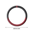 thumbnail image 2 of DAMAI Universal Car Steering Wheel Cover With Leather Sweatproof Protective Wrap Lining Elastic Design Excellent Grip Breathable Car Accessory, Breathable Anti-Slip Sweat-Proof Design, 2 of 7