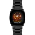 thumbnail image 2 of REQO Bracelet en Acier Inoxydable Compatible avec Fitbit Versa 4 / Fitbit Sense 2 / Fitbit Versa 3 / Fitbit Sense, Bracelets de Montre en Métal Réglables, Remplacement de Bracelet pour Femmes Hommes, 2 of 8