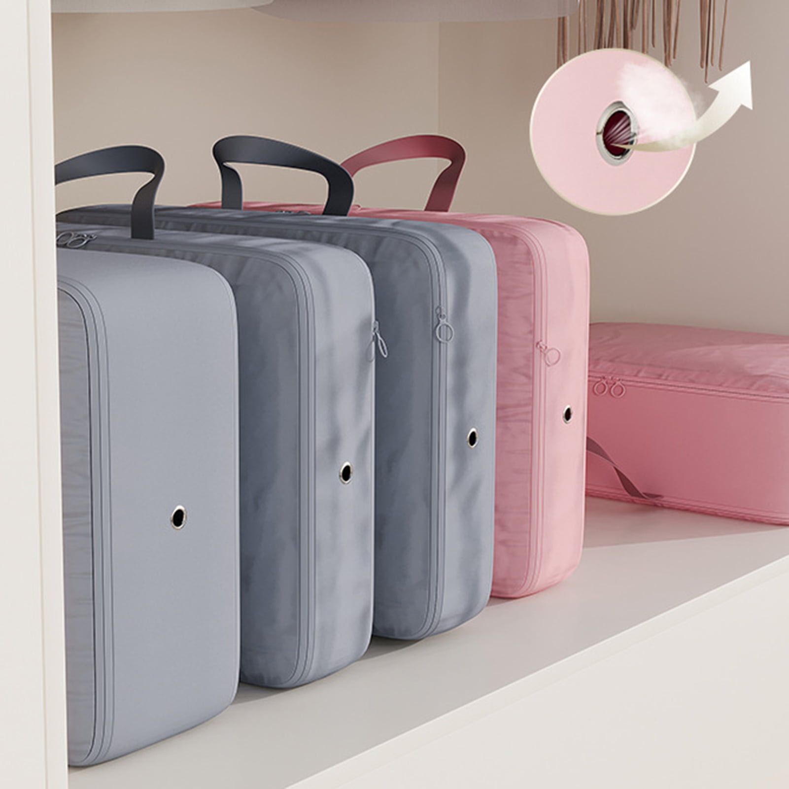 Hesroicy Yarn Storage Bag Large Capacity Exquisite Pattern Multi