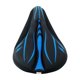 thumbnail image 2 of Funda Cojín Asiento Bicicleta Gel Espuma Acolchado Con Tira Reflectante (Negro Azul) Likrtyny paseo en bicicleta, 2 of 8