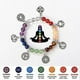 thumbnail image 1 of Pulseras curativas de 7 Chakras con piedras reales, pulsera de Chakra curativa de piedras preciosas, pulseras de meditación de Yoga para protección, curación energética, 1 of 5