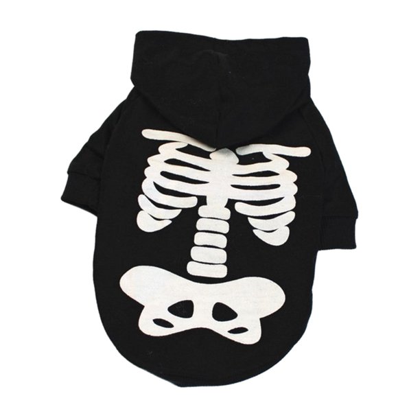 Dog Halloween Hoodies Luminous Dog Halloween Costume for Cosplay Kitten