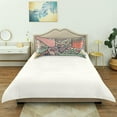thumbnail image 4 of Coolnut Tribal Bohemia Flower Pillowcase Soft Breathable Satin Throw Pillow Covers Pillow Case Decor Giftsation for Sofa Bed Livingroom 20x26inch, 4 of 7