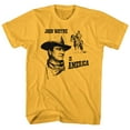 thumbnail image 1 of John Wayne Hollywood Icon Actor John Wayne Is America Adult T-Shirt Tee, 1 of 2