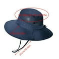 thumbnail image 2 of HLONK Chapeau de Soleil à Large Bord Chapeau de Pêche pour Hommes Protection Solaire avec Filet Chapeau de Randonnée Chapeau de Safaris Chapeau de Protection Uv Chapeau de Plage, 2 of 19