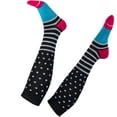 thumbnail image 5 of Dr. Motion Women 8-15 mmHg Compression Polka Dot Print Knee High Socks, 5 of 7
