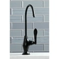 thumbnail image 3 of Kingston Brass KS3190NFL NuWave French Single Handle Water Filtration Faucet, Matte Black, 3 of 5