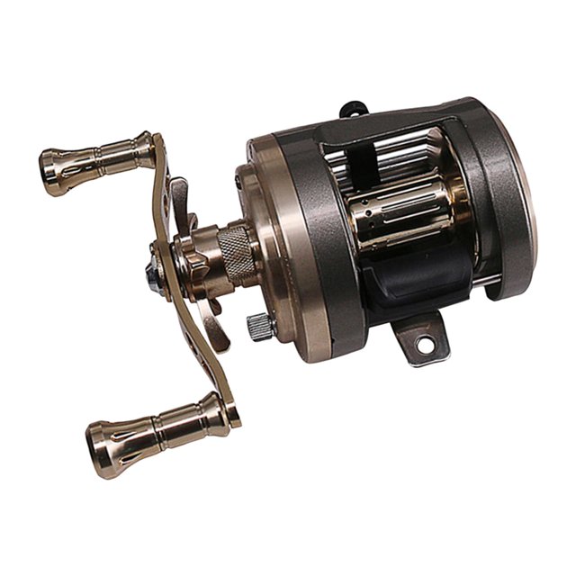 Aluminum Spool Reel Super Smooth Aluminum Alloy Lightweight Baitcasting Reel for JH301 left