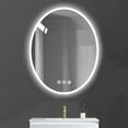 thumbnail image 5 of Blossom Kitchen and Bath 24" Oval Bathroom LED Mirror with Anti-fog, Dimmer, Adjustable Color Temp, 5 of 6