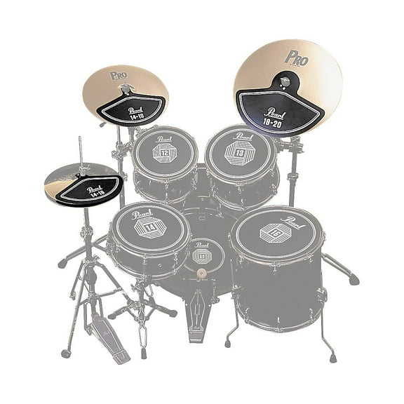 Pearl RP40C Rubber Cymbal Pad Set