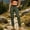Army Green, variant on YVNAURA Women's Multi Pocket Work Pants Straight Leg Cargo Trousers with 7 Pockets High Waisted Casual Outdoor Commuting Versatile Lightweight Pants for Hiking Travel Office S-XXL, Khaki,L
